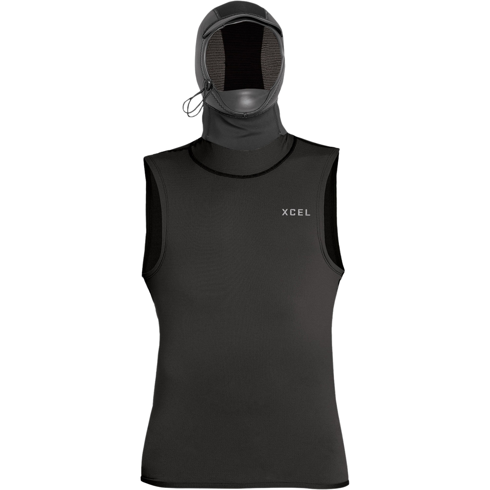 2026 Xcel INSULATE-X Eco Thermal Hooded Vest APE402H8 - Black